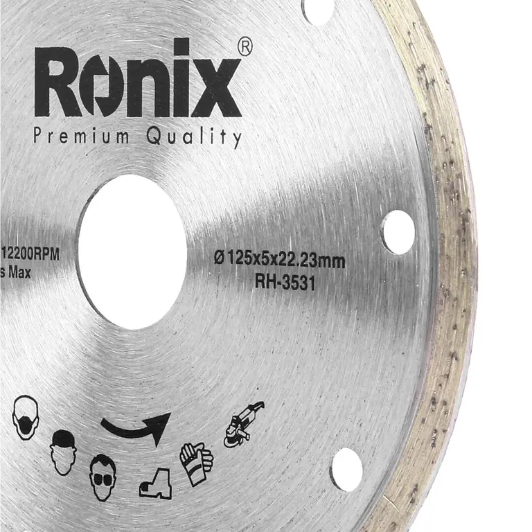 კერამიკული ფილის საჭრელი დისკი Ronix RH-3531, 125მმ