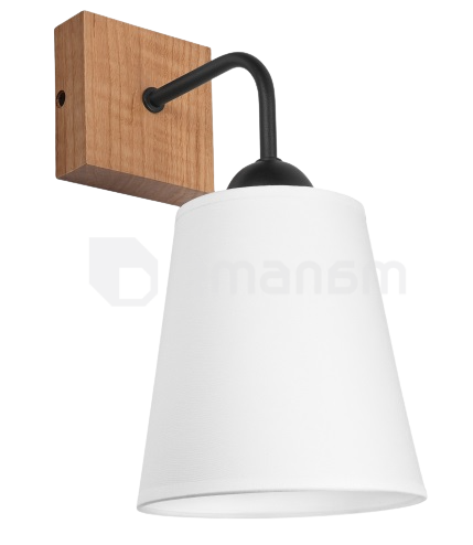 ბრა Lamkur LULA 1 Е27 მუხა თეთრი 47614