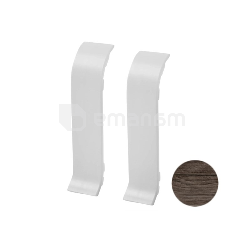 შეერთება პლინტუსის VOX PVC Esquero E-623 მუხა მუქი 2 ც.