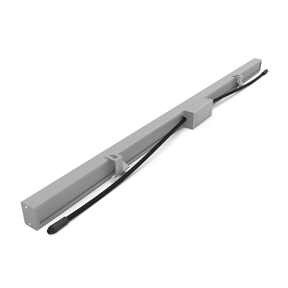 LED ხაზოვანი პროჟექტორი 24W IP65 4000K შავი - 80365272