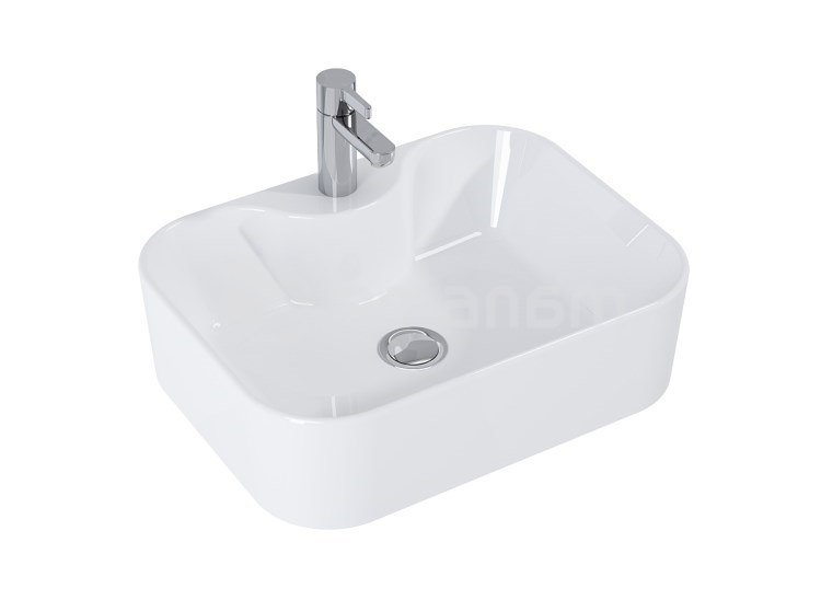 ხელსაბანი დასადები Elita Fiona 48x37