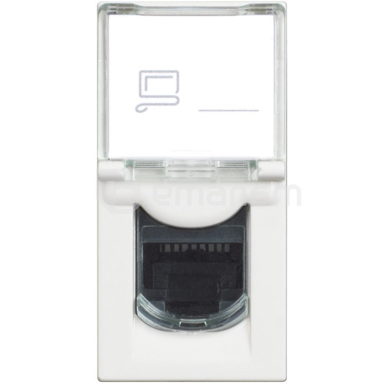 როზეტი Bticino bt-RW4258RJ11 TF თეთრი