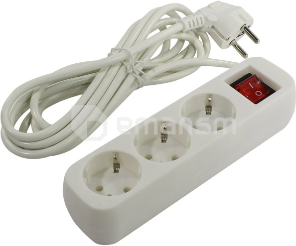 დამაგრძელებელი DEFENDER S350, 3 ადგილიანი დამიწებით 5,0 m