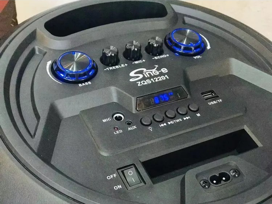 Bluetooth დინამიკი მიკროფონით და პულტით OEM ZQS12201