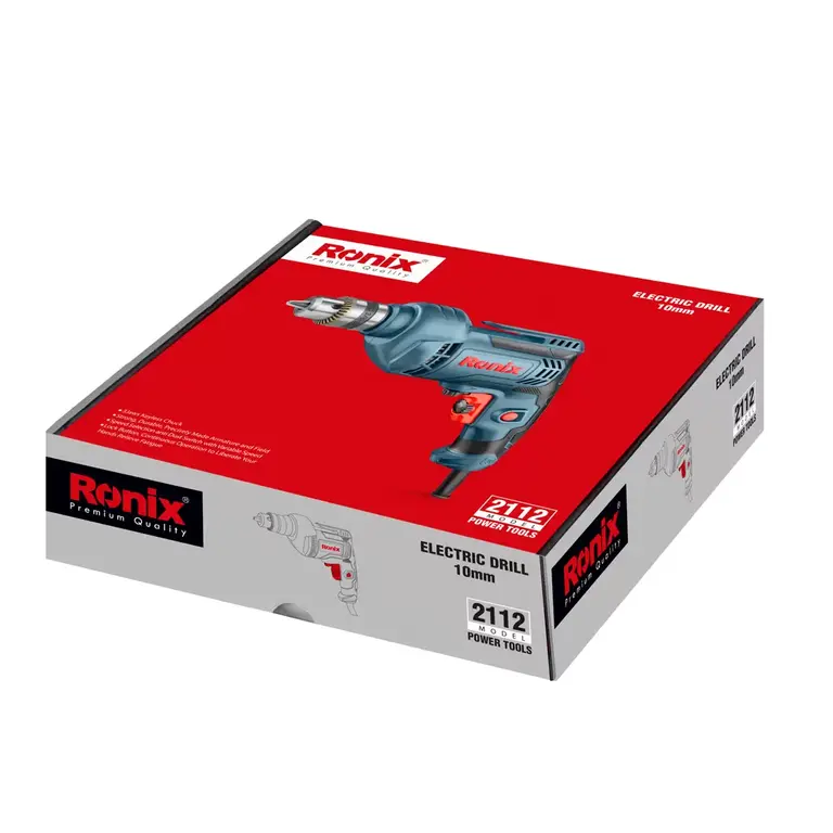 ელექტრო ბურღი-სახრახნისი Ronix-2112 450w