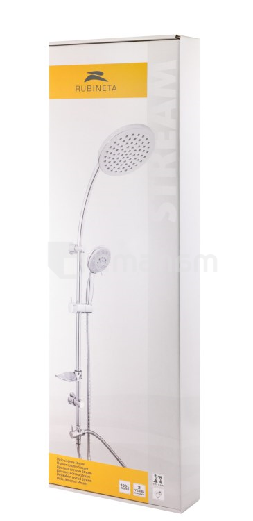 საშხაპე სისტემა Rubineta Olo BK Thermo 15 BK