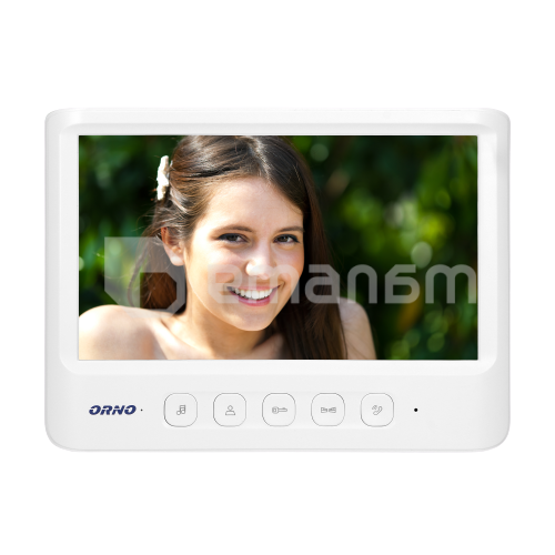 ვიდეო დომოფონი ORNO 7 IMAGO თეთრი