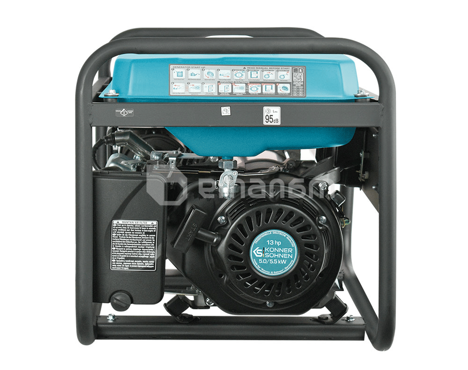 გენერატორი ბენზინის Konner&Sohnen KS 7000 5.5kW