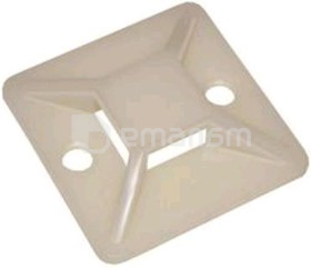 სამაგრი ცალუღის თვითწებვადი TDM SQ0516-0002 25x25 მმ 100 ც