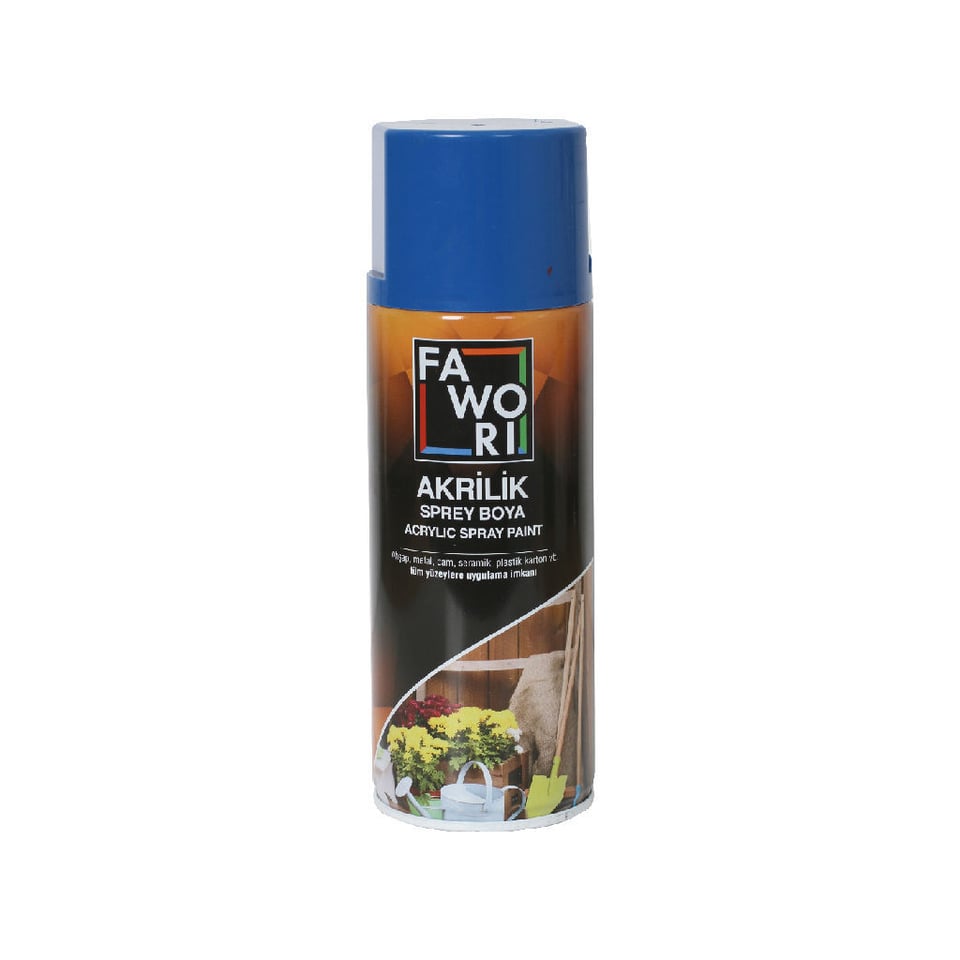 საღებავი სპრეი FAWORI  AKR. SPREY RAL5017 ლურჯი 400ML