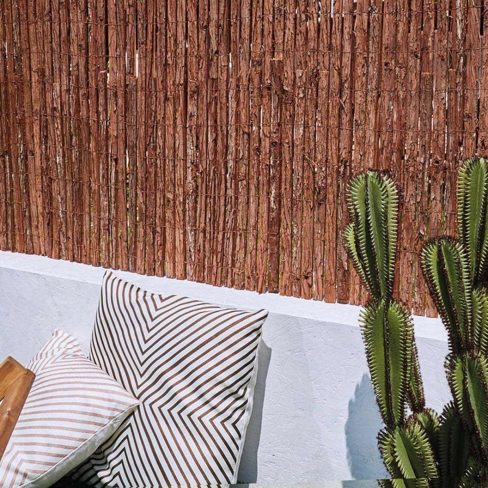 ფიჭვის დეკორატიული ღობე Catral 1.5x5 მ