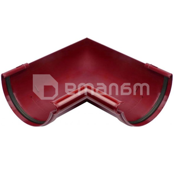 კუთხე ღარის შიდა Giza 120 მმ 90° წითელი (10.120.14.004)