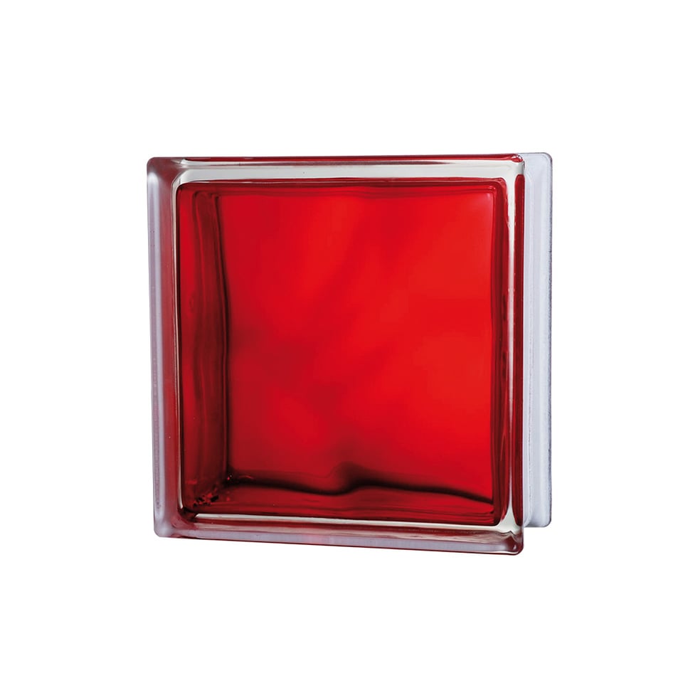 მინა ბლოკი წითელი JH058 (In-Colored Red)