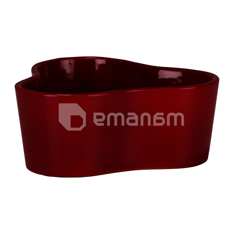 კერამიკული ქოთანი ყვავილებისთვის Scheurich 445/14 MINI TRILOGY RED
