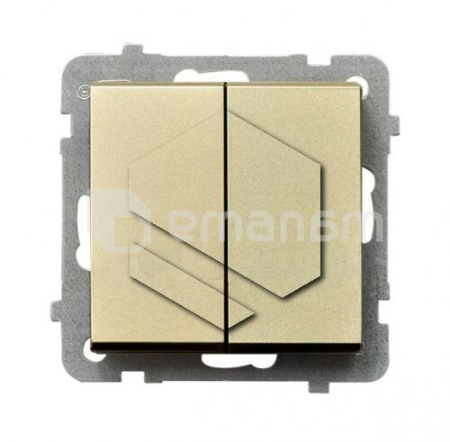 ჩამრთველი ჩარჩოს გარეშე Ospel ŁP-2R/m/39