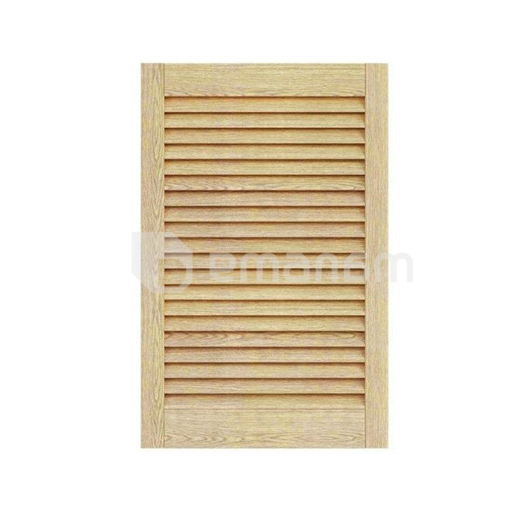 კარები ჟალუზიანი ხის Woodtechnic ფიჭვი 606х394