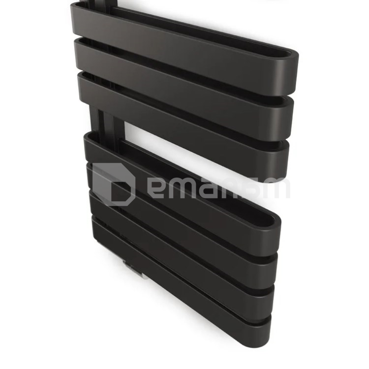 დეკორატიული საშრობი Terma WARP S 111x50სმ შავი Ral 9005
