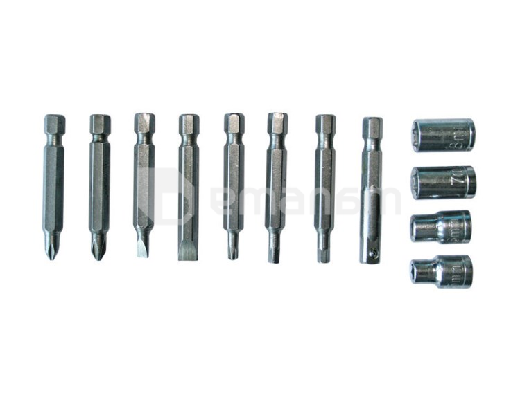 ბიტების ნაკრები Gadget 1/4" 390704 12 ც
