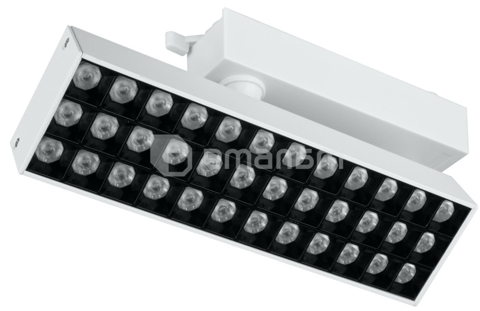 სანათი ტრეკი DPM LED X-LINE 20W 4000K 1750Lm თეთრი STR2-20W-W