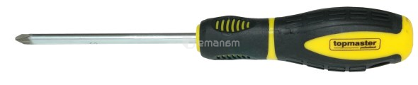 სახრახნისი ჯვარედინი TOPMASTER Pz0 0х75mm  S2