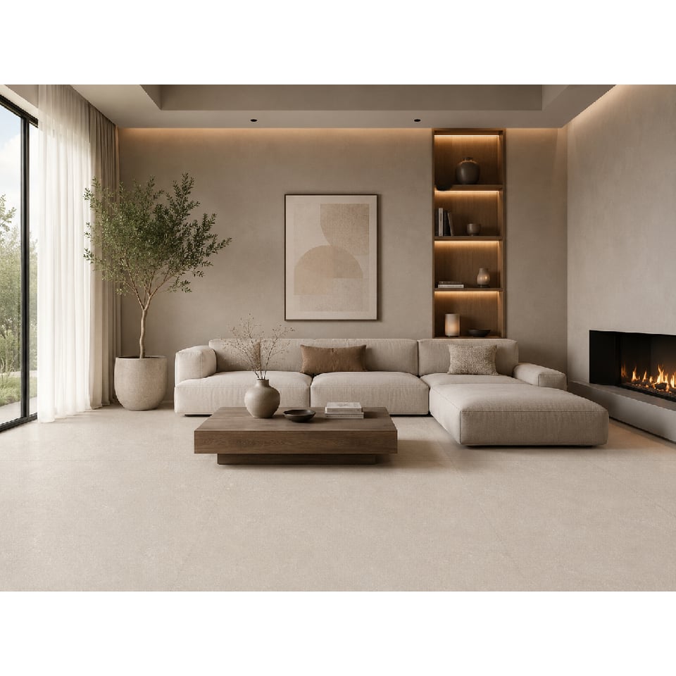 კერამოგრანიტი Ceroq KAIDA BEIGE MATT 60x120 სმ ბეჟი