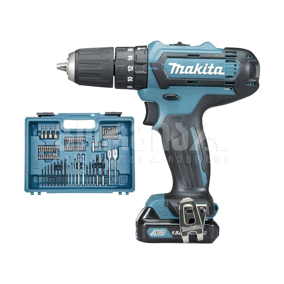 ხრახნდამჭერი + ბიტების ნაკრები HP331DSAX1