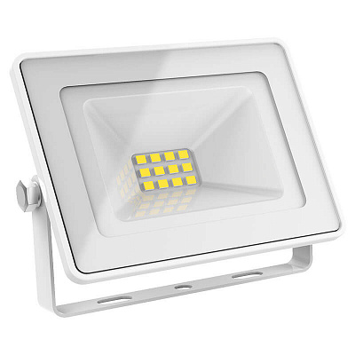 ლედ პროჟექტორი 10W IP65 6500K თეთრი - 613120310 gauss