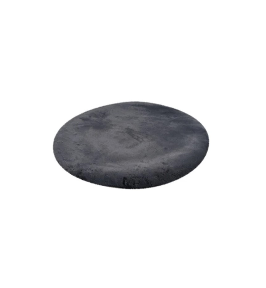 ხალიჩა DCcarpets Heaven 90770 graphite R 120x120 სმ