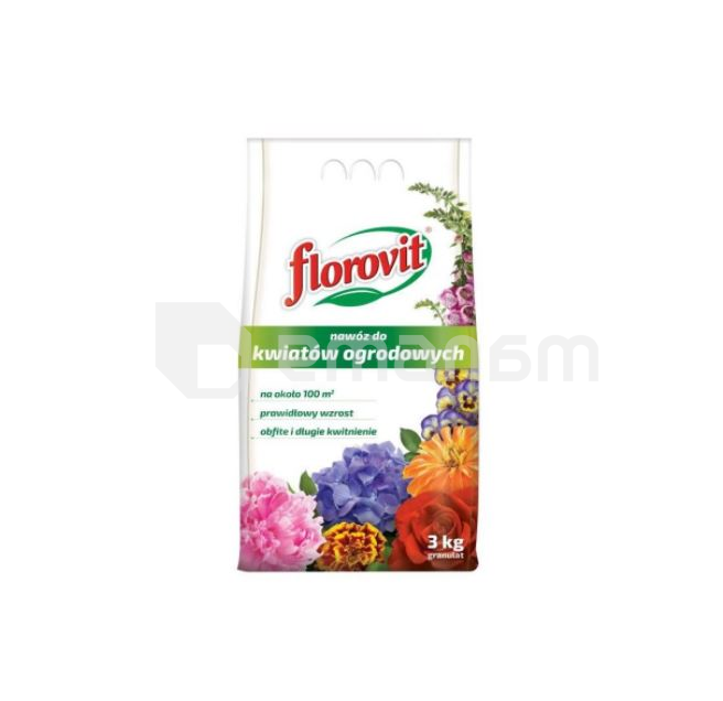 სასუქი ბაღის ყვავილის Florovit fertilizer granular for garden flowers 3 kg