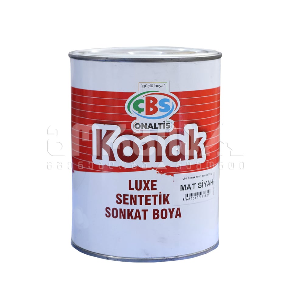 საღებავი ხისა და მეტალისთვის 3 კგ  "KONAK" (ნაცრისფერი)