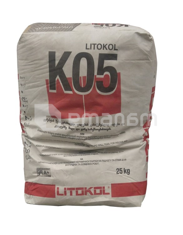 წებო ფილის Litokol K05 25 კგ
