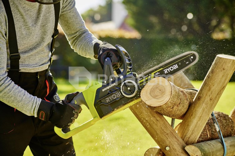 ჯაჭვური ხერხი აკუმულატორის უნახშირო Ryobi OCS1830 18V