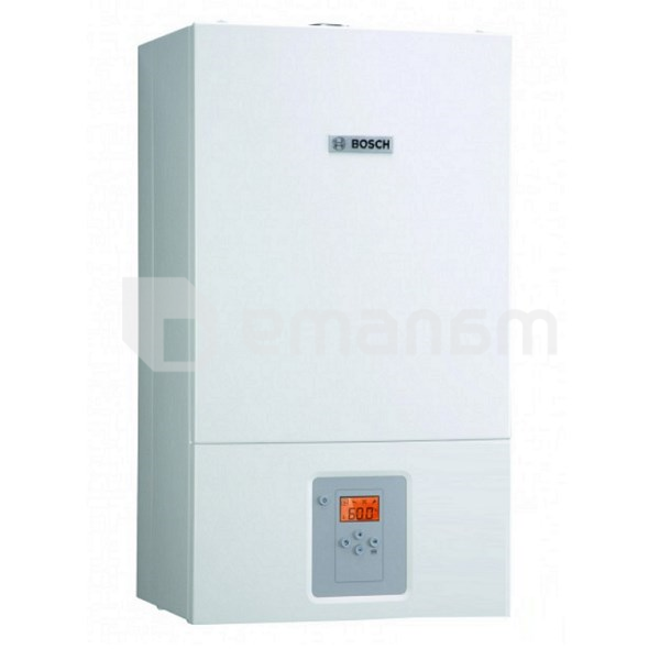 გაზის ქვაბი BOSCH Smart Fan 35 kw + კოაქსალური მილი