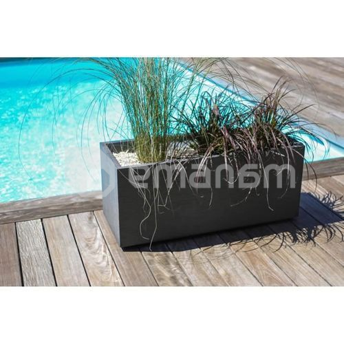 ქოთანი პლასტმასის EDA Plastiques JARDINIERE GRAPHIT'UP 79,5 X 29,5 X 29,5სმ 57ლ
