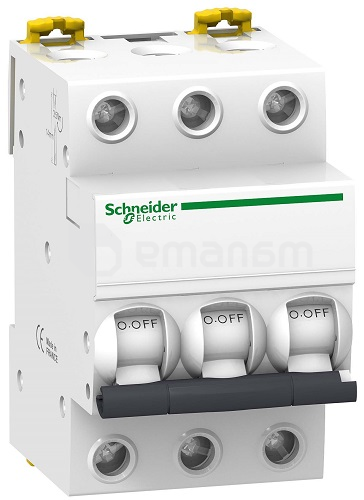 ავტომატური ამომრთველი Schneider Electric 6kA 16A 3P C A9K24316