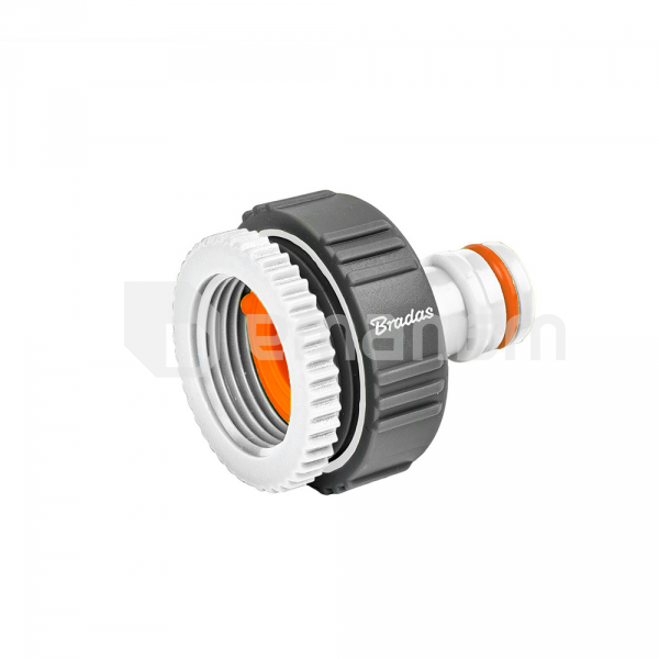 კონნექტორი Bradas WL-S2198 3/4 "-1/2"WHITE LINE SOFT