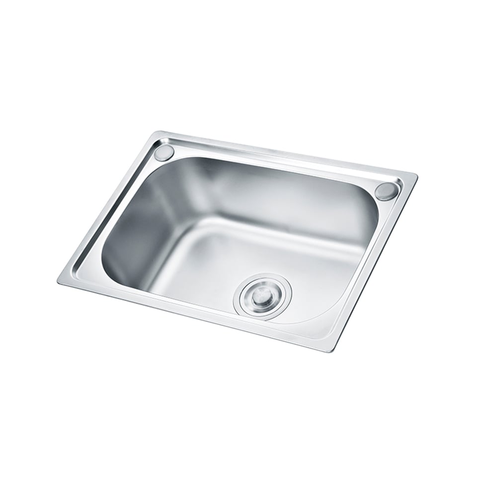სამზარეულოს ნიჟარა+სიფონი LS-5040 - 500*400*180 (0.6MM)