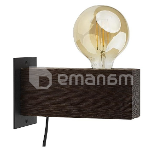 ბრა TK Lighting ARTWOOD 2667 TK-L E27 1x MAX 60W ვენგე