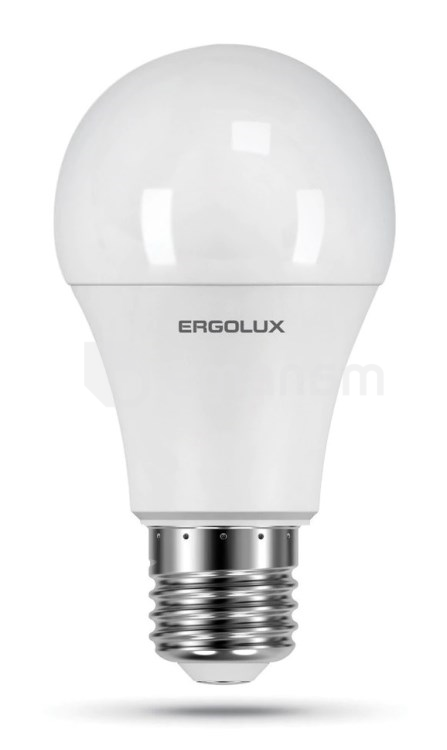 შუქდიოდური ნათურა Ergolux A60 3000K 11W E27