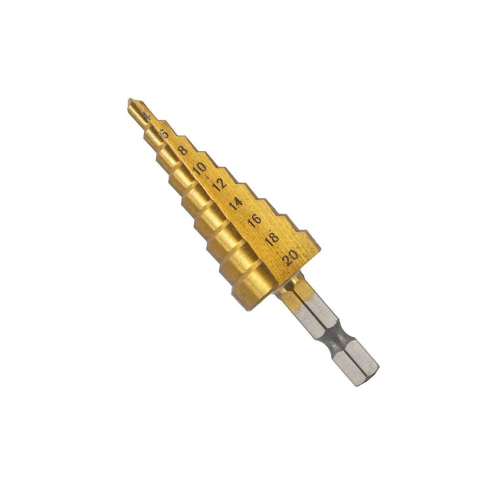 საფეხურიანი საბურღი 10-20 მმ (AKSDS10201) INGCO