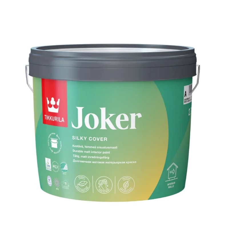 საღებავი ინტერიერის Tikkurila Joker C 2,7 ლ