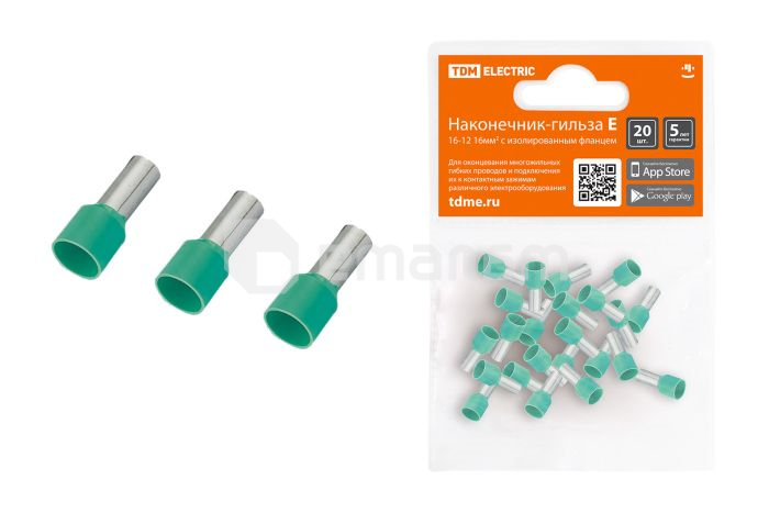 ბუნიკი TDM Е16-12 16მმ 20 ცალი SQ0568-0035
