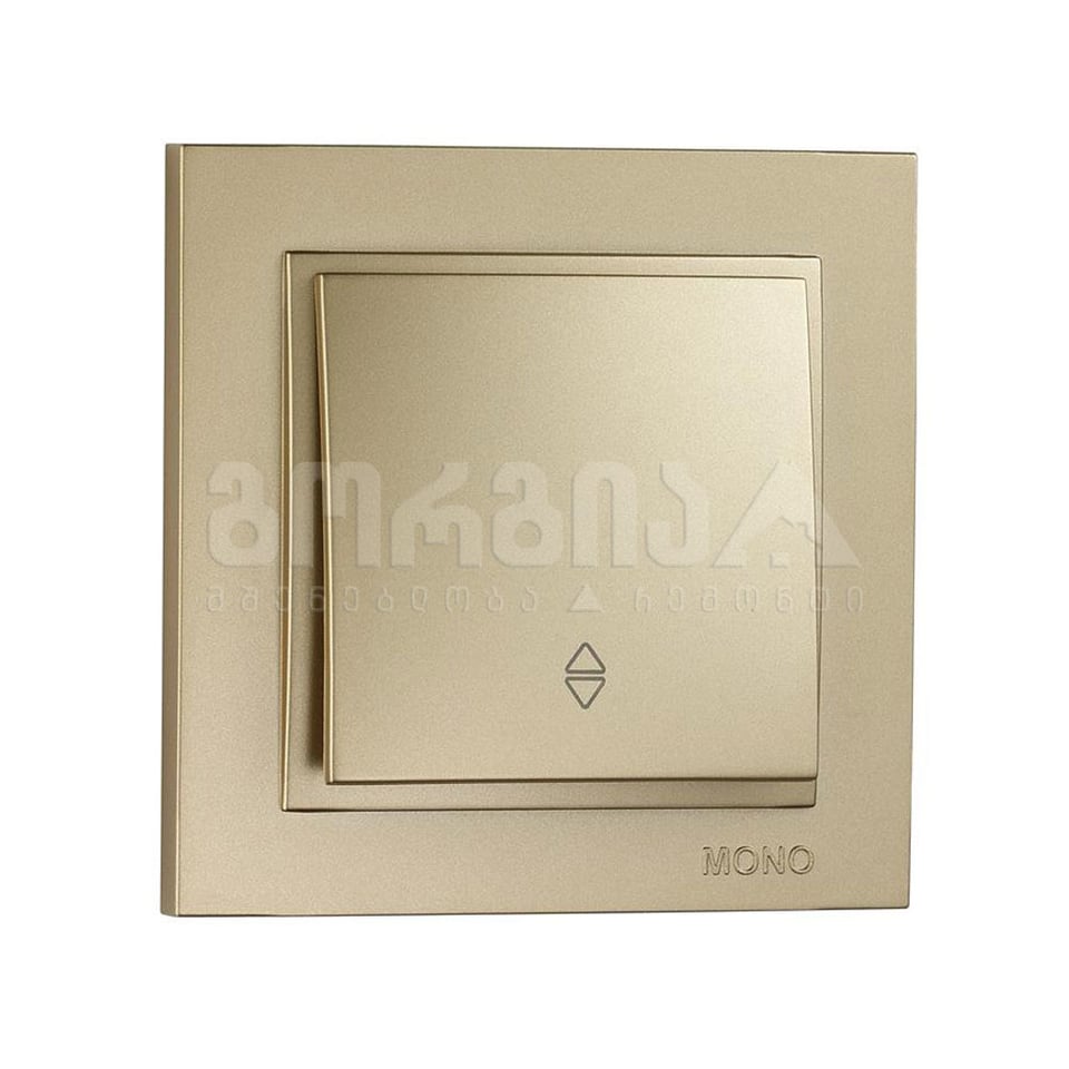 ჩამრთველი რევერსი ერთიანი DESPINA TITANYUM -  102-222225-109
