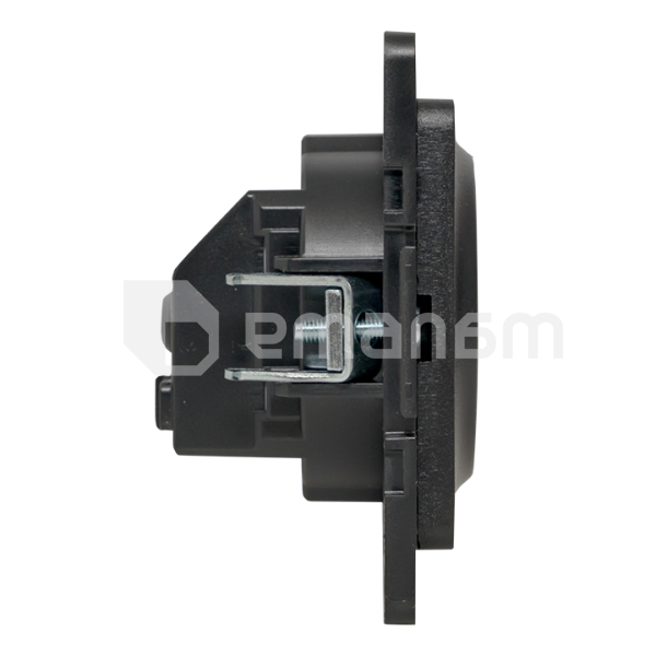 როზეტი EKF 1 84x84 დამიწებით ჩარჩოს გარეშე