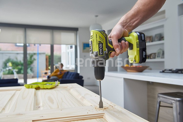 დრელი სჭვალსახრახნი Ryobi ONE+ R18DD3-120S 18V