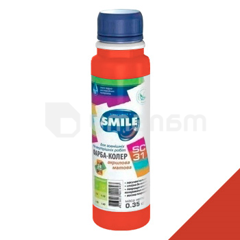 საღებავი-კოლერი Smile SC-31 350 გ ნარინჯისფერი