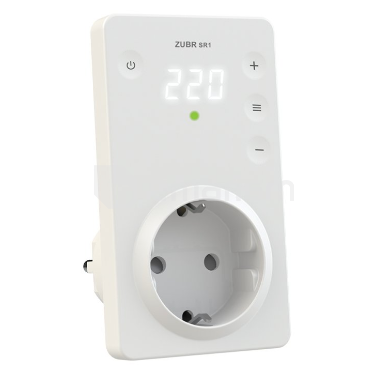 რელე ZUBR ერთფაზიანი ძაბვის როზეტში 16A 3 000VA SR1