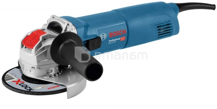 კუთხის სახეხი მანქანა Bosch GWX 10-125 Professional 1000W