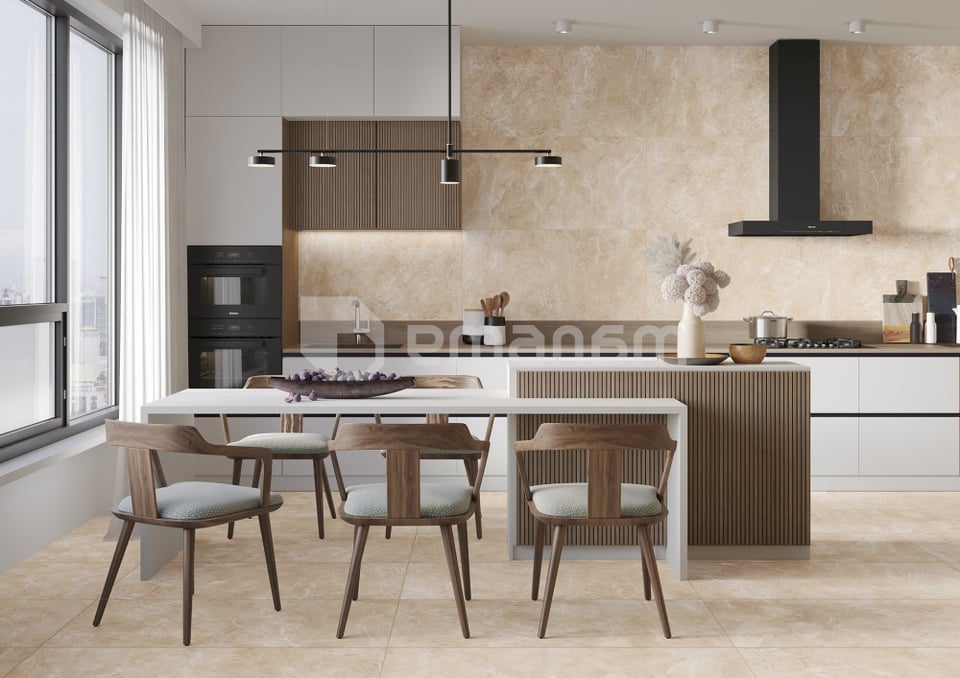 კერამოგრანიტი Cerrad RUSH BEIGE RECT 597x597x7mm