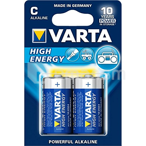 ელემენტი VARTA High Energy C Alkaline 2 ც